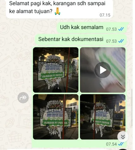 Pengiriman Papan Bunga Selamat Paseban