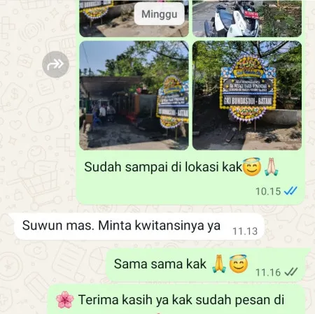 Pengiriman Papan Bunga Duka Paseban