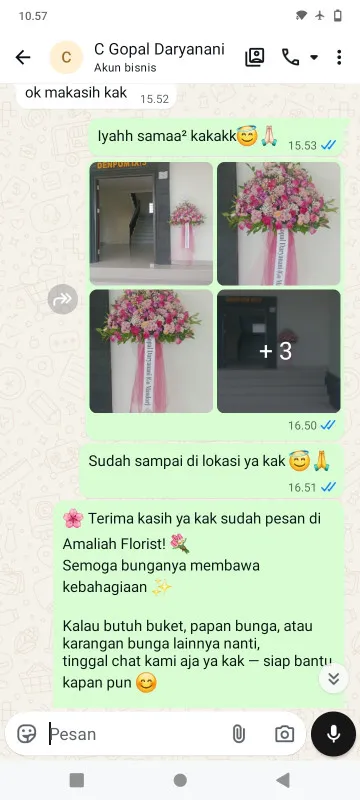 Pengiriman Karangan Bunga Paseban