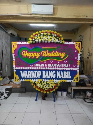 Papan Bunga di Paseban