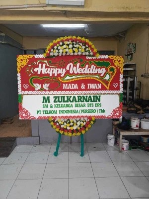 Papan Bunga di Paseban