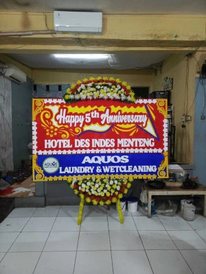 Papan Bunga di Paseban
