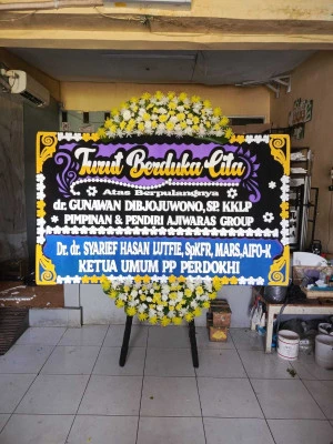 Papan Bunga di Paseban